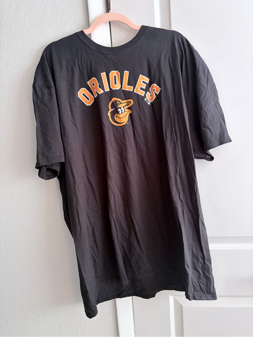 Fanatics Baltimore Orioles Black Tee with Orange Logo